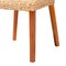 Bali & Pari Rowen Bohemian Light Honey Kubu Rattan and Mahogany Wood Dining Chair 245-13712-ZORO - alternate 2